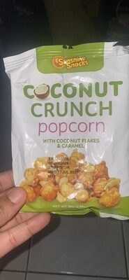 COCONUT CRUNCH popcorn