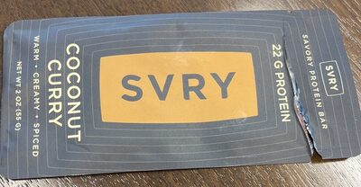 Coconut Curry Protein Bar