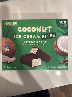 coconut ice cream bites