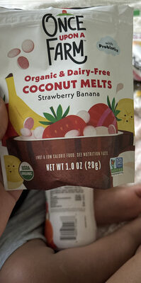 Coconut Melts Strawberry Banana