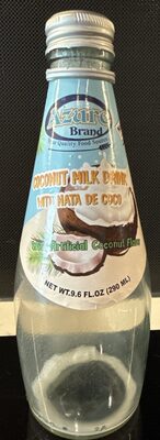 Coconut Milk With Nata De Coco