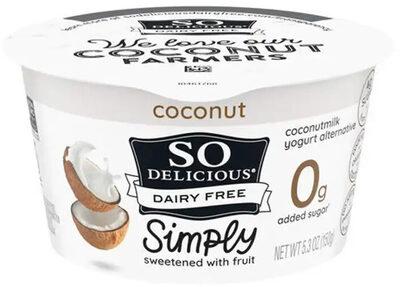 Coconut Milk Yogurt Alternative Coconut