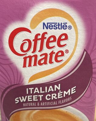 Coffee creamer, italian sweet creme