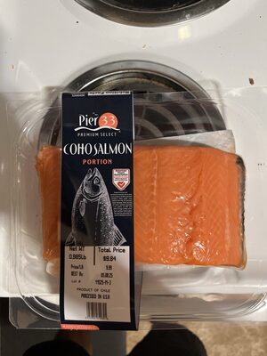 Coho Salmon Portion