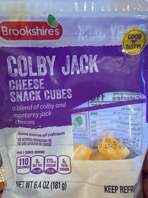 Colby Jack Cheese Cubes