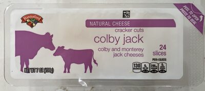 Colby Jack Cracker Cuts Slices