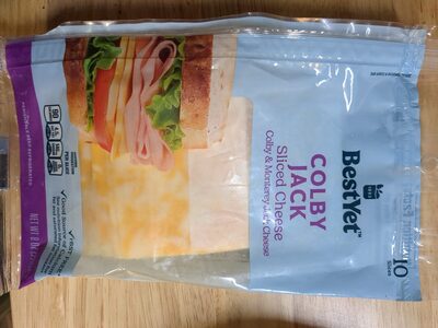 Colby Jack Single Slice