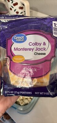 Colby & Monterey Jack Cheese Snack Cheese