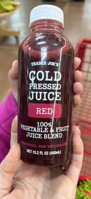 Cold Pressed Juice, Red