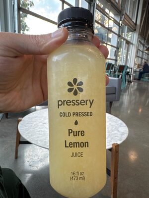 Cold Pressed Lemon Juice