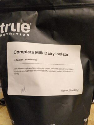 Complete Milk Dairy Isolate