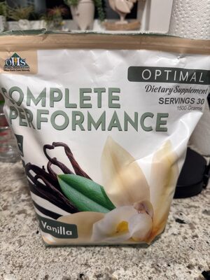 Complete Performance Vanilla Protein