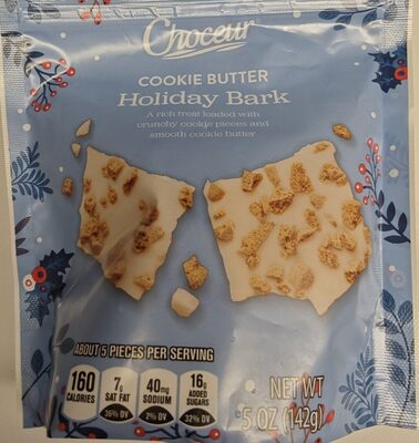 Cookie Butter Holiday Bark