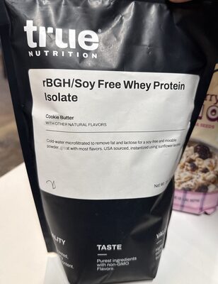 Cookie Butter Whey Protein Isolate