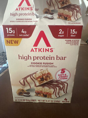 Cookie fusion protein bar