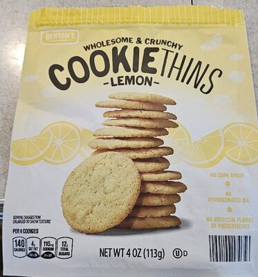 Cookie Thins - Lemon