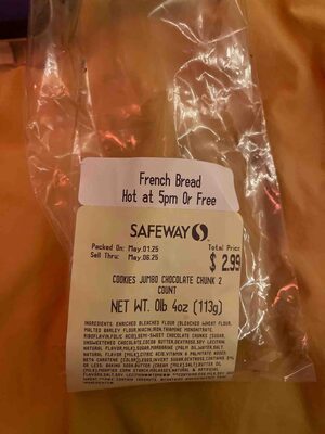 Cookies Jumbo Chocolate Chunk