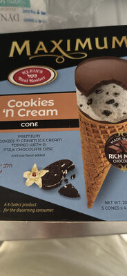 Cookies 'n Cream cone