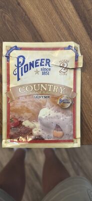 COUNTRY SAUSAGE FLAVOR GRAVY MIX