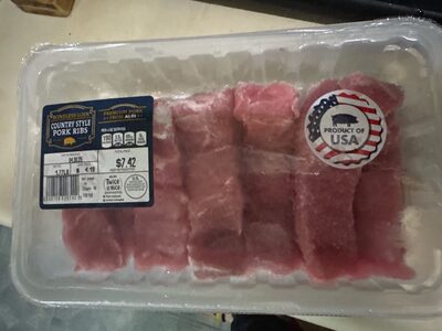 Country Style Pork Ribs Boneless Loin