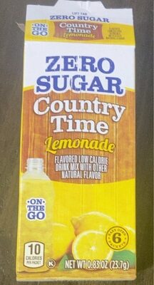 Country time lemonade packets