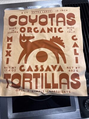 Coyotas Extra Large Tortillas