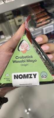 Crabstick Wasabi Mayo Onigiri