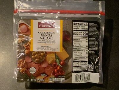 Cracker Cuts Genoa Salami