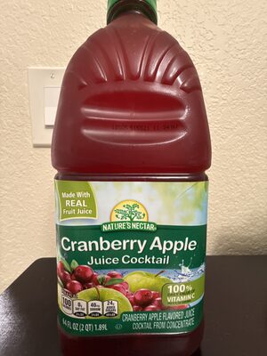 Cranberry Apple Juice Cocktail