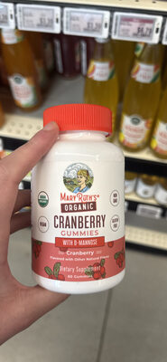 Cranberry Gummies with D-Mannose