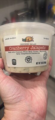 Cranberry Jalapeño Chicken Salad