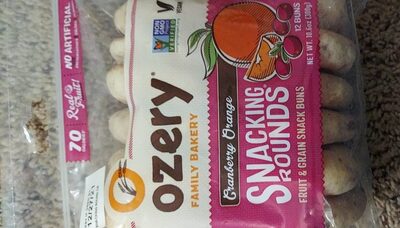 Cranberry Orange, Snacking Round, US