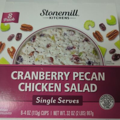 Cranberry Pecan Chicken Salad Cup