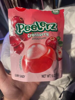 Cranberry peelable gummies