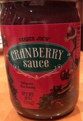 Cranberry sauce