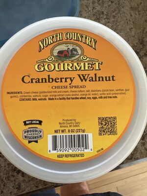 Cranberry Walnut Cheese Spread