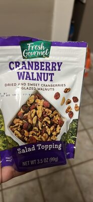 Cranberry Walnut Salad Topping