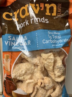 Crav'n pork rinds Salt And Vinegar