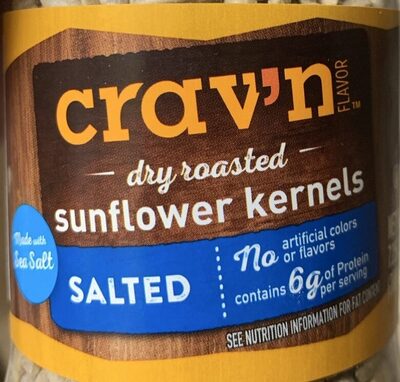 Crav'n Sunflower Kernels Dry Roasted