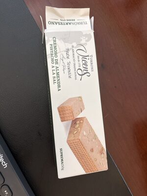 Cream And Pistachio Torrone