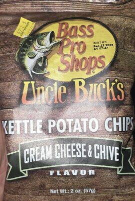 Cream Cheese And Chive Kettle Chips