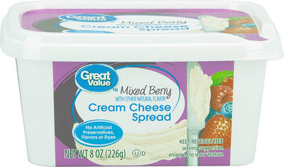 Cream Cheese Spread, Mixed Berry