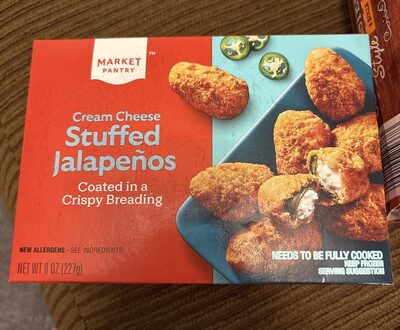 Cream Cheese Stuffed Jalapeño Poppers