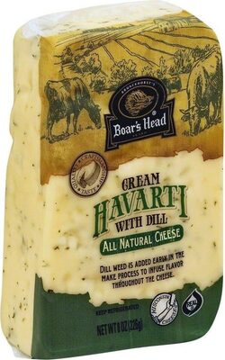 Cream Havarti Cheese With Dill