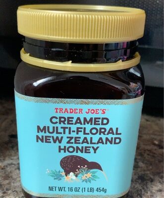 Creamed Multi-Floral New Zealand Honey