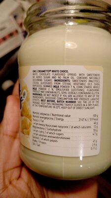 creametto white choclate