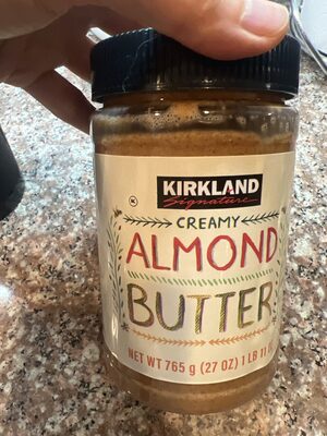 CREAMY ALMOND BUTTER