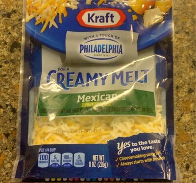 Creamy Melt Mexican Style Cheese