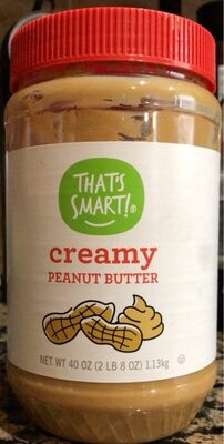 Creamy peanut butter