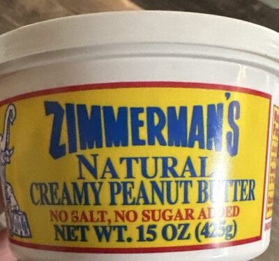 Creamy peanut butter